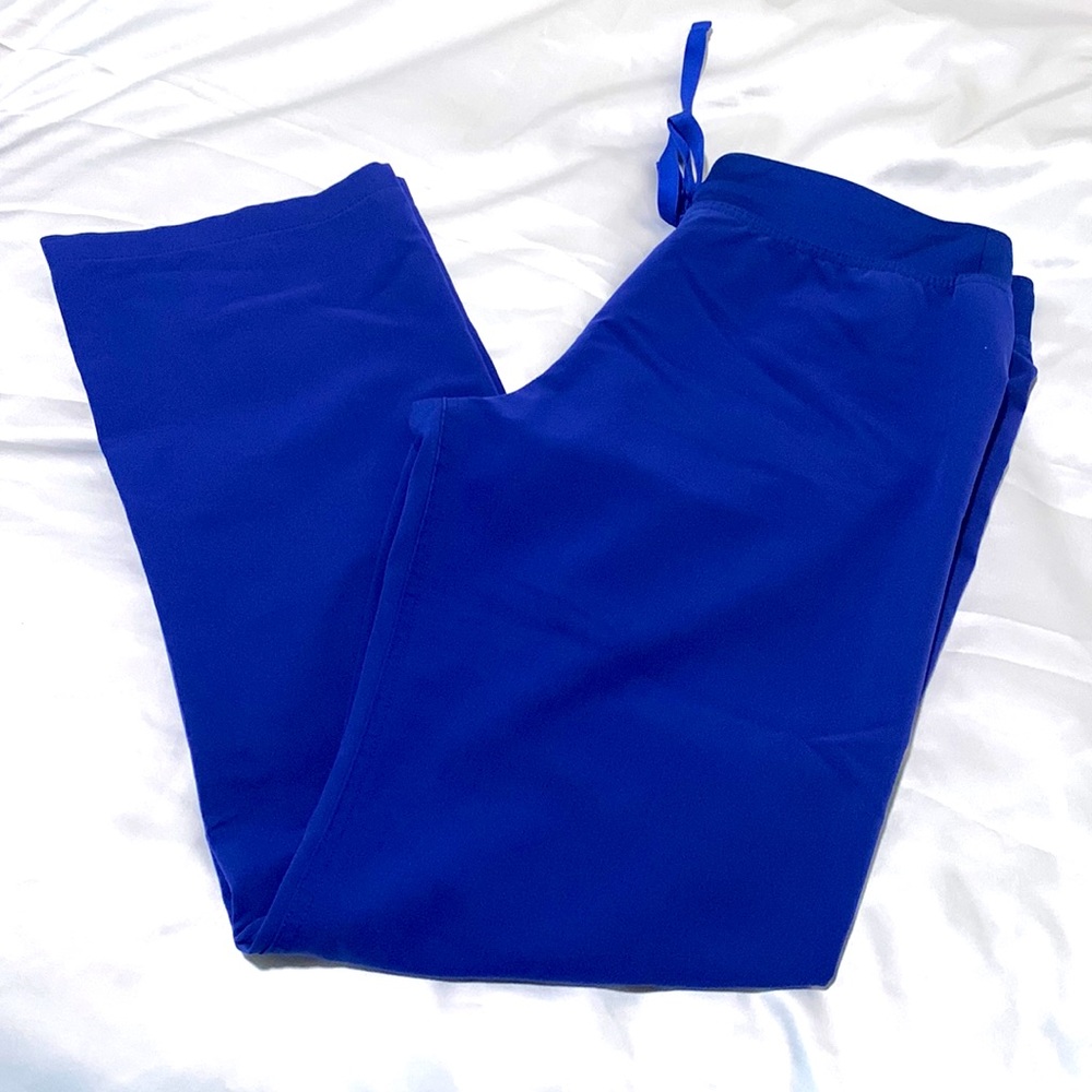 Scrub pants, Livingston style, M, bright blue